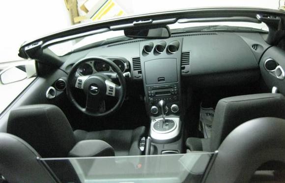 Inside with Top Down Convertible
