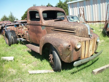 1947 Ford v8 farm truck rat rod with hoist