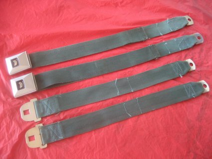 1966-1967 Pontiac GTO  Deluxe Rear Seat belts