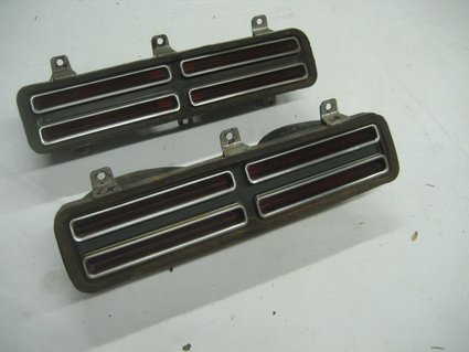 1967 Pontiac GTO Taillight Assemblies