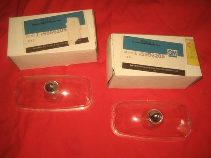 NOS 1966-67 Parking Light Lenses