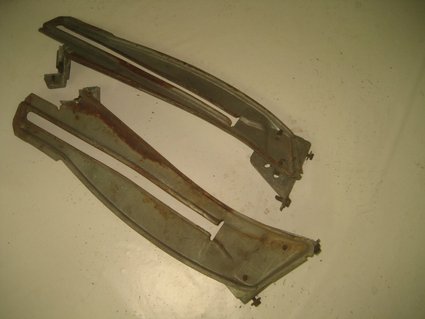 1968-72 Pontiac GTO Rear Quarter Window Guides