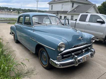 Blue Plymouth Cambridge 1952