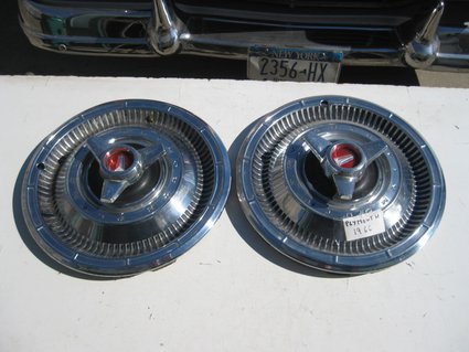 1966 PLYMOUTH SPINNER HUBCAPS