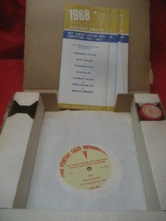 1968 Pontiac Sales Information Service Kits