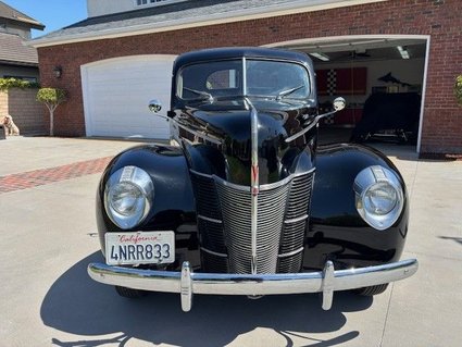 1940 Ford Deluxe All Steel, Original Restoration