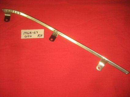 1968-69 Pontiac GTO RH Door Edge Guard