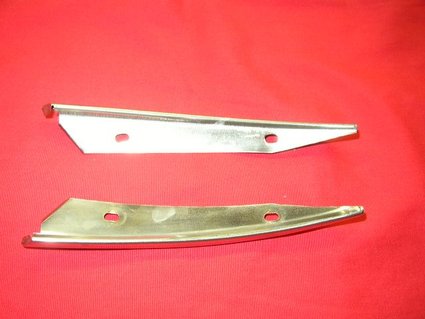 1968-72 Pontiac GTO upper front fender mouldings
