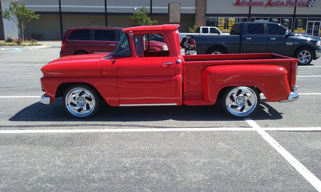 1962 Chevrolet C/10 Shortbed Truck - Viper Red