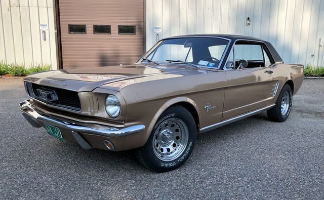 CLASSIC CAR AUCTION: 1966 Ford Mustang Coupe