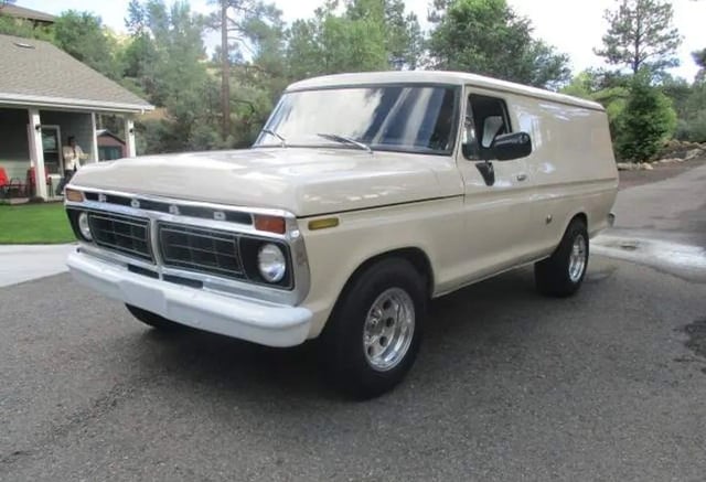 1975 Ford B-100 Panel Truck - Auction Ends 9/8