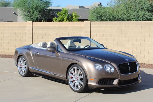 2014 BENTLEY GT-S CONVERTIBLE SELL TRADE MINT