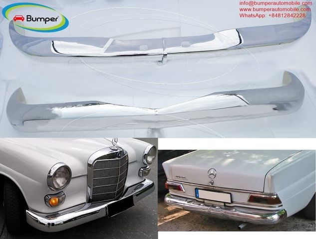 Mercedes W110 EU Style (1961 - 1968) Bumpers New