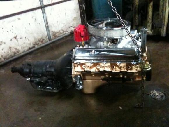 350 engine w/ 350 transmission