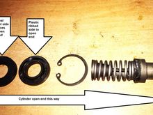 Primary piston & seals