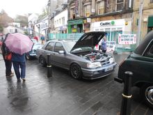 Mia's first car show at inverness