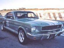 mustang at the track .. Cheste (Valencia)