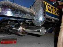 Midget exhaust