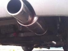 An Exhaust that needs taking off and sorting as it's a Mondeo piper system. Nay fitting to well!!