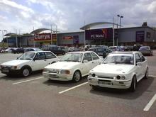 thought we would park sum decent cars on here for once lol