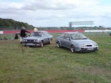 Both the cars at the fastford 09