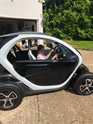 My daughter loves driving it around the drive, she is 10.
