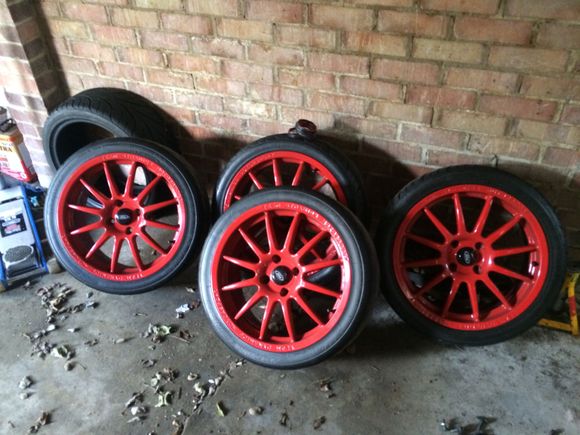 Wheels and tyres combo £500