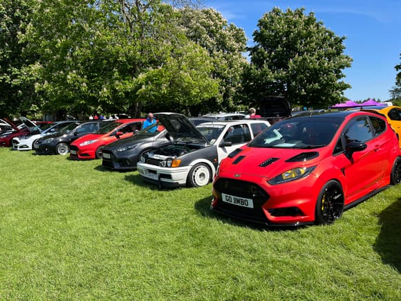 Lots more newer fords this year, Focus RS,ST and Fiesta ST's