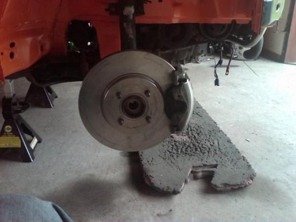 IMG00043 20090628 1403 ST 170 front brakes