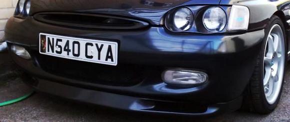 new splitter,fogs now removed and vented