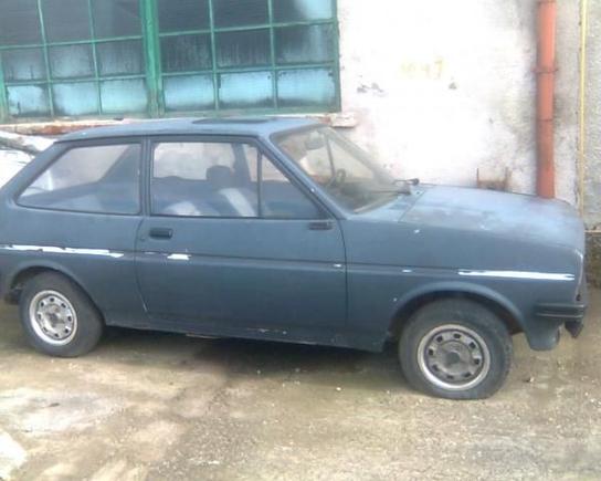 Ford Fiesta MK1 / 01.03.2010 / Romania