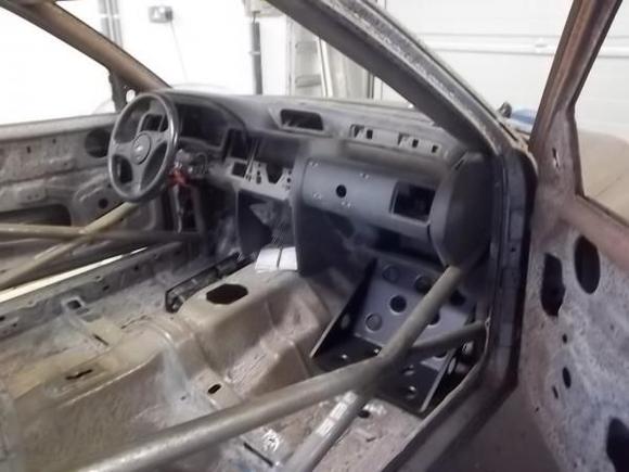 Dash cut and test fitted
