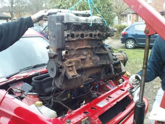 Thats the easy bit done. No I got to tackle the loom and clean the engine bay.