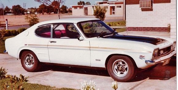 Aussie built V6 Essex Capri mk 1. Lots of Swaymar engineering goodies.