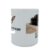 11oz Personalized Corvette White Ceramic Mug, Customized Mug  for sale $25 