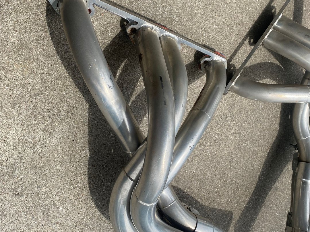 FAB SHOP 18* SMALL BLOCK CHEVY HEADERS- STARTER- TAILHOUSING for Sale ...