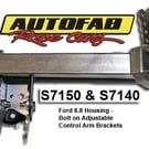 Autofab 8.8 Ford Bolt Adjustable Control Arm Brackets w/ Arm