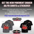  Speed King Hot Rods PAVEMENT SHAKER Dragster Swag