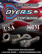 DYER'S TOP END RODS 