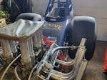 Front engine dragster & trailer combo