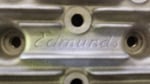 Vintage Edmunds aluminum heads for 49 - 53 ford flathead