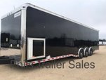 34' HAULMARK RACE TRAILER ENCLOSED CAR HAULER   for sale $38,500 