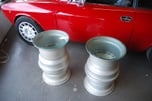 Porsche Wheel End Tables - NOS Chassis Engineering Wheels   for sale $1,200 