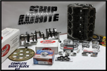 SBC CHEVY 406 DART SHORT BLOCK KIT FORGED +5cc DOME 4.155   for sale $4,395 