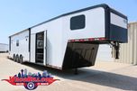 44' Gooseneck Race Trailer w/Bathroom @ Wacobill.com 