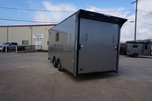 20FT ENCLOSED TRAILER WITH LIVING QUARTERS HAIL SALE PRICE 