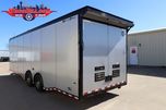 28' Wells Cargo MotorTrac Race Trailer @ Wacobill.com  