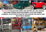 RETIREMENT SALE 32 Ford 39 Willys 39 Plymouth  for sale $123,456 