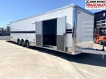 2018 Continental Cargo 8.5X34 All Aluminum Race Trailer 