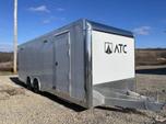 ATC 8.5X24 ROM-500 ALUMINUM ENCLOSED CAR TRAILER  for sale $32,900 